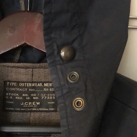 J.Crew Waxed Cotton Water-Resistant Bretton Toggle Jacket - Picture 5 of 10